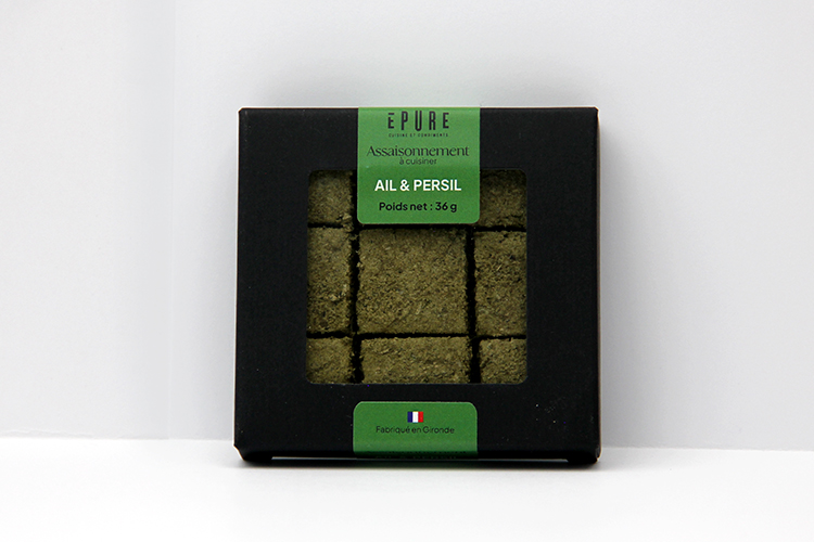 9 Cubes d'assaisonnement- AIL & PERSIL-BIO
