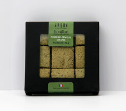 9 Cubes de bouillon de légumes- POIREAU FENOUIL WASABI