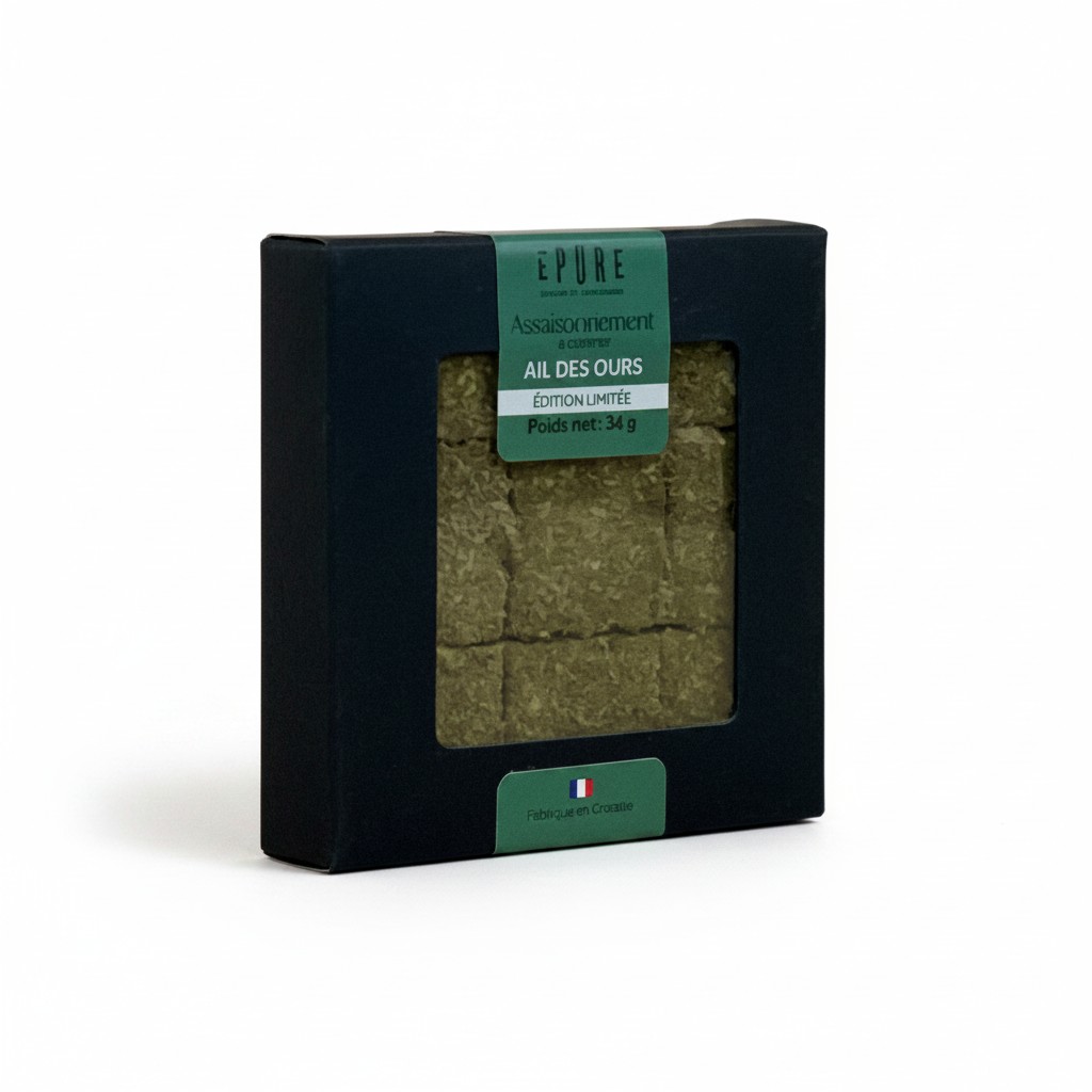 9 Cubes d’assaisonnement AIL DES OURS-BIO