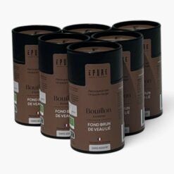 Lot de 6 FOND BRUN DE VEAU LIÉ-BIO